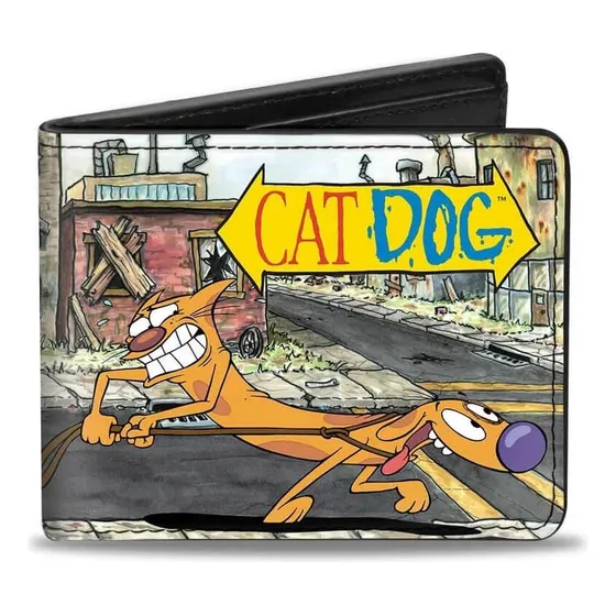 Cat Dog - Lets Go - Billetera Caballero