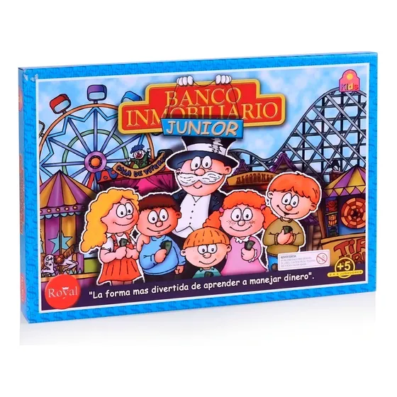 Juego De Mesa Banco Inmobiliario Junior