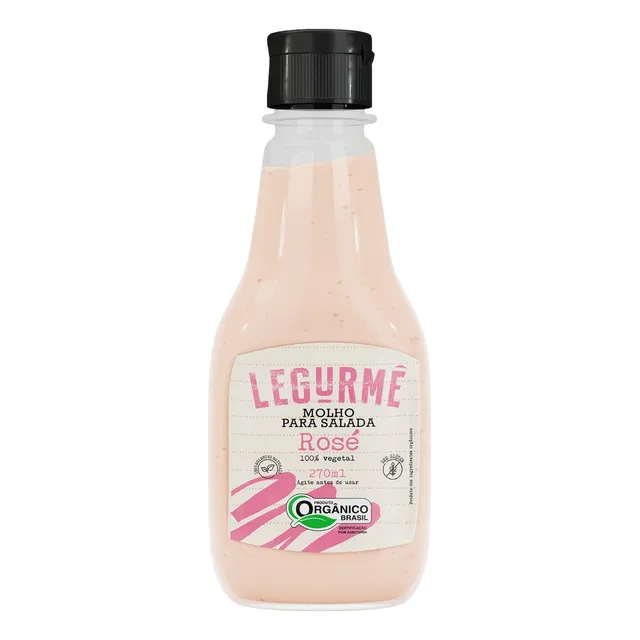 Molho Para Salada Rosé Orgânico Legurmê 270ml