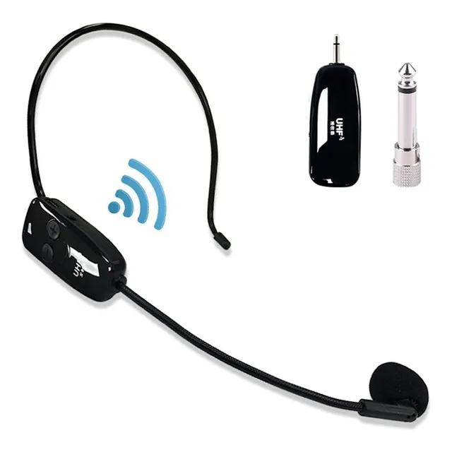 Microfono Inalambrico Conferencias Zoom Con Receptor Jack ®