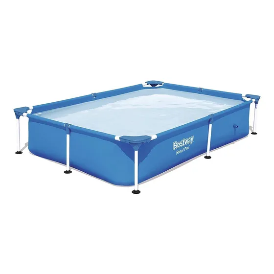 Piscina Steel Pro™ Azul 2.21MX1.50MX43Cm Bestway