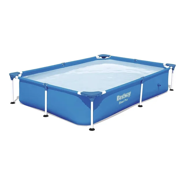 Alberca Rectangular De 6-12 Años 2.21m X 1.5m Azul Bestway