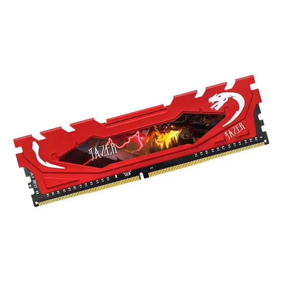 Memoria Ram Jazer 8gb Ddr4 3200mhz Cl18 Vermelha