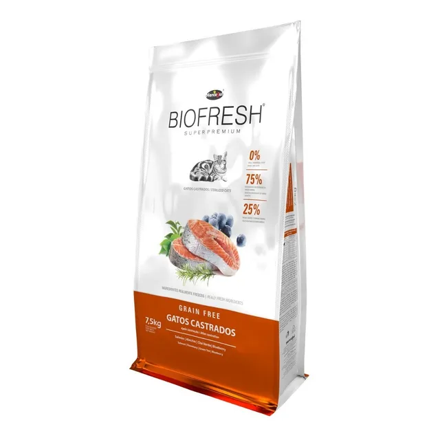 Biofresh Super Premium Gato Castrado 7.5 Kg Con Regalo