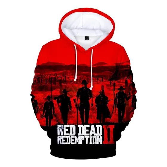 Sudadera Con Capucha Y Estampado 3d De Red Dead Redemption 2