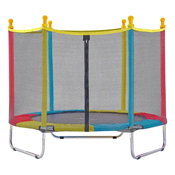 Cama Elástica Protoys 1.40 M Com Diâmetro De 1.4 M Cor Da Tela Preta