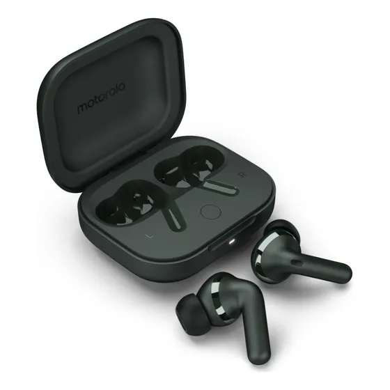 Fone De Ouvido Bluetooth Motorola Sound By Bose Moto Buds+ Cor Preto