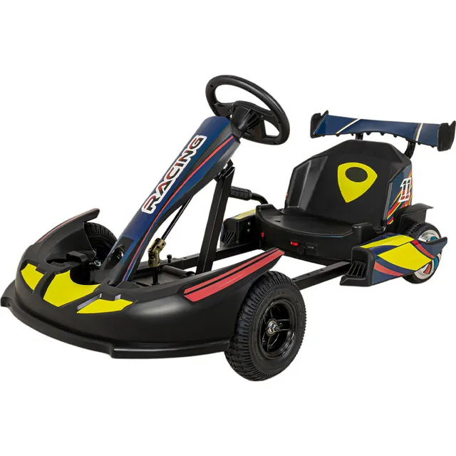 Go Kart Electrico 36v 25km/h 3 Velocidades Niños +8 Años Color Azul Marino