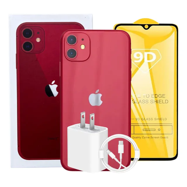 Apple Iphone 11 (64 Gb) - Rojo Con Caja Original Rojo (Reacondicionado)