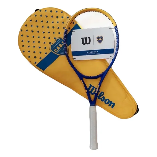 Raqueta Tenis Wilson Clash 100 Boca Juniors 295grs Importada
