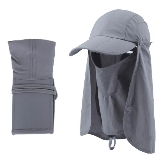 Gorra Cubre Cuello Con Solapa Pescador Hiking, Picua Ourdoor