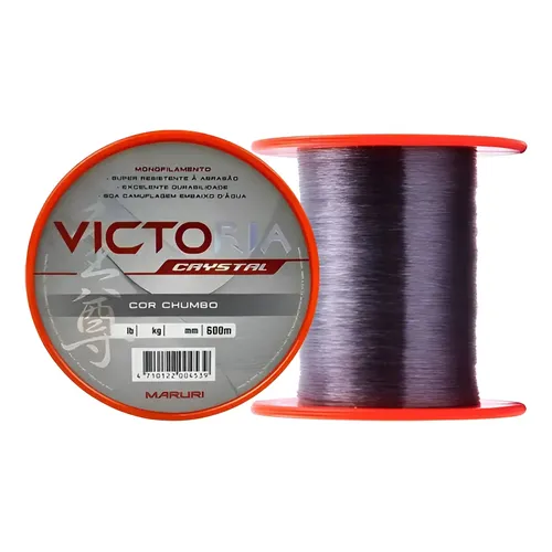 Linha Mono Victoria Crystal Maruri 0,26mm 8,8lbs/4kg 600m