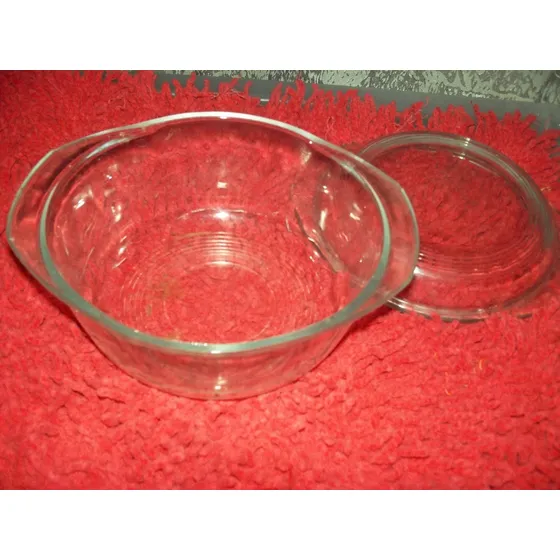 Refractaria Con Tapa 20cm Diametro Cocina #9 Loligo