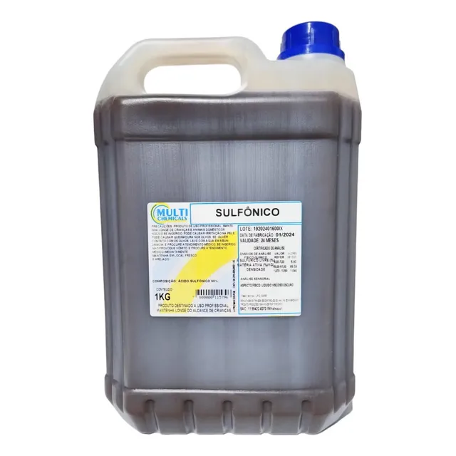 Acido Sulfônico - 5kg - Concentrado - Uso Profissional