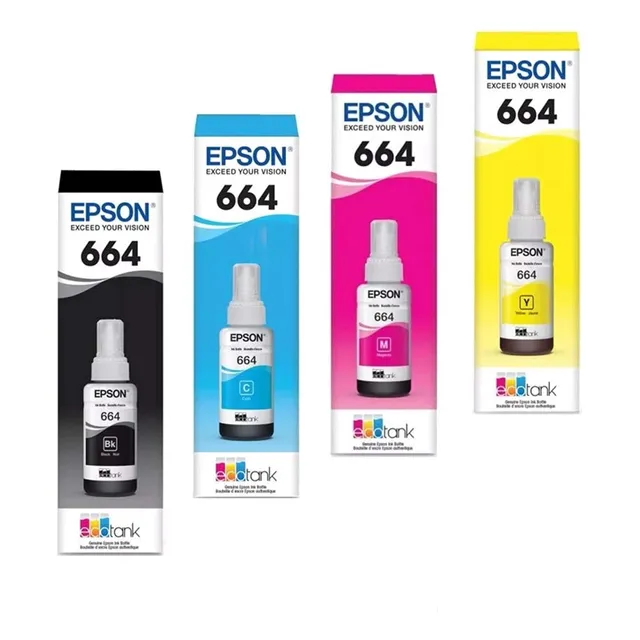 Combo De Tinta Epson,t664120-al, T664220-al, T664320-al, T66