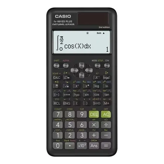 Calculadora Científica Casio Fx-991es Plus 2ª Ed 417 Funções
