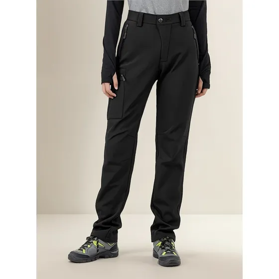 Pantalon Termico Impermeable Softshell Con Micropolar Mujer