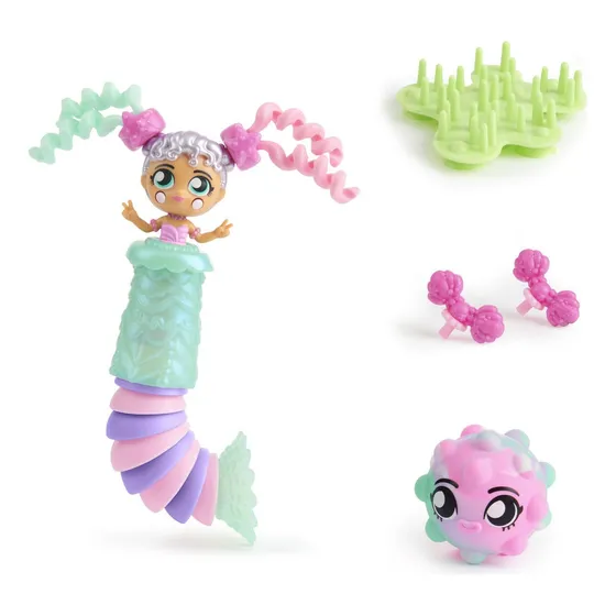 Muñeca De Sirena Fashion Fidgets Deluxe Con Más De 18 Formas