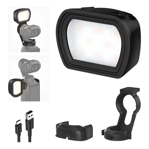 Fill Light Phone Clamp Dji Om For Osmo Mobile 6/se/5/4 | MercadoLivre