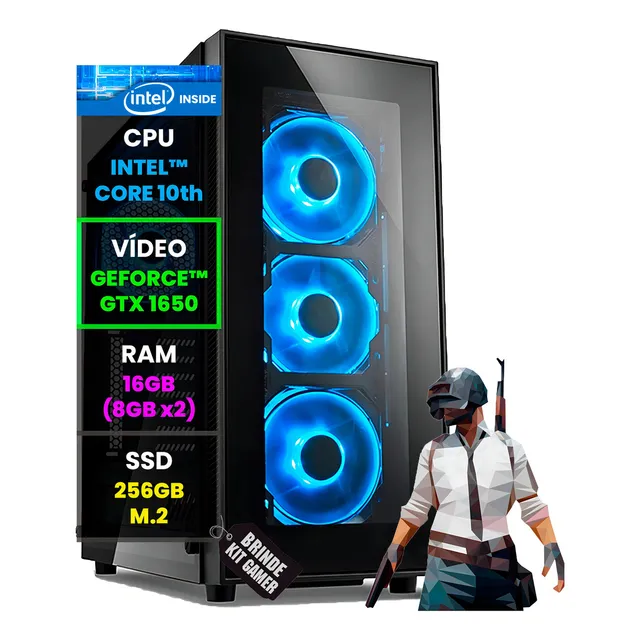 PC Intel Complete Gamer para videojuegos ultrapesados de décima generación