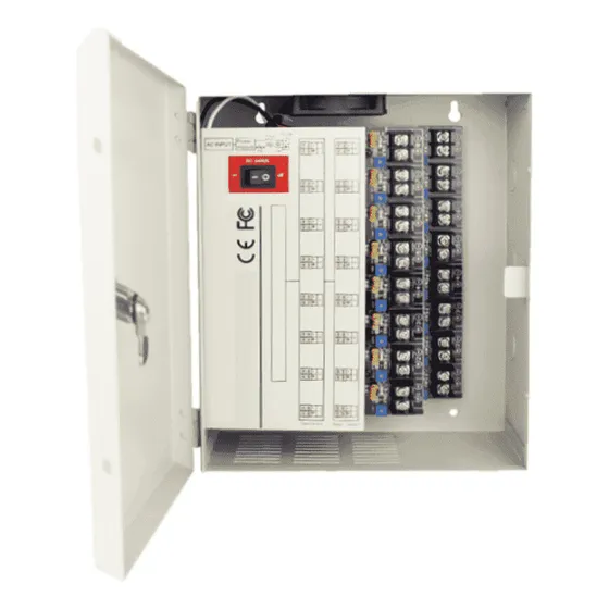 Fuente Poder Saxxon 16 Cámaras Filtro Ruido 4k 20a 11-15v