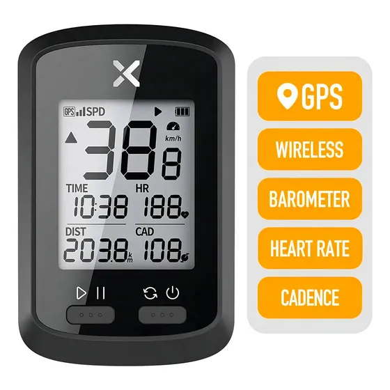 Ciclocomputador Velocímetro Gps Bike Xoss G+