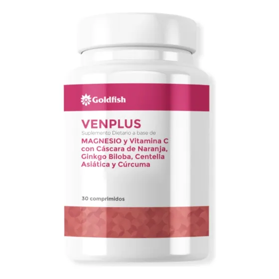 Venplus Goldfish 30 Comp Magnesio Vitaminas Gingko, Centella