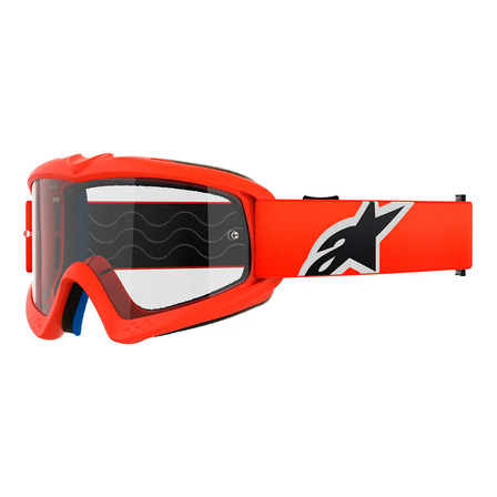 Óculos Motocross Alpinestars Vision Youth Juvenil Infantil Armação Laranja Lente Transparente Tamanho Único Óculos Motocross Alpinestars Vision Youth Juvenil Infantil Armação Laranja Lente Transparente Tamanho Único