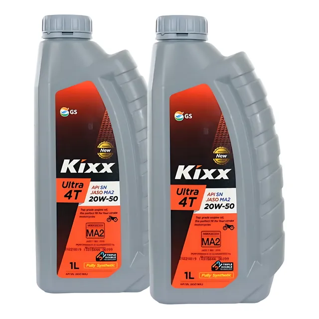 Aceite Kixx Moto 4t 20w50 Full Sintetico X 2 Lt