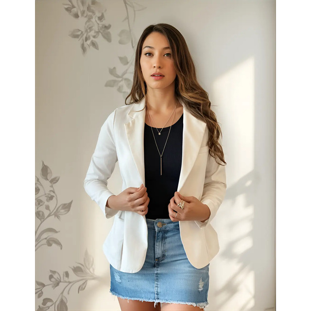 Blazer Alfaiataria Social Feminino