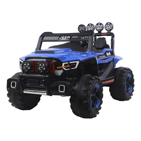 Carrinho Infantil Elétrico Super Cross 4x4  Bluetooth Azul