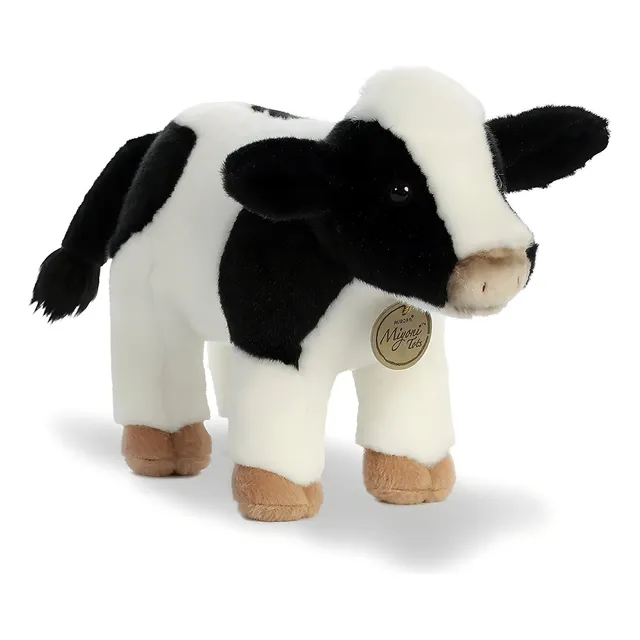 Peluche De Vaca Becerro De Holstein 28 Cm Aurora