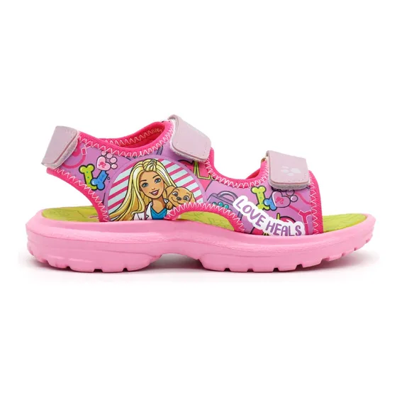 Sandalia Casual De Niña Barbie Fucsia 23.2ar1075