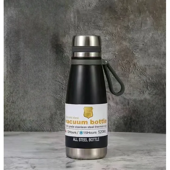 Termo Deportivo Vacuum Acero Inoxidable 520 Ml
