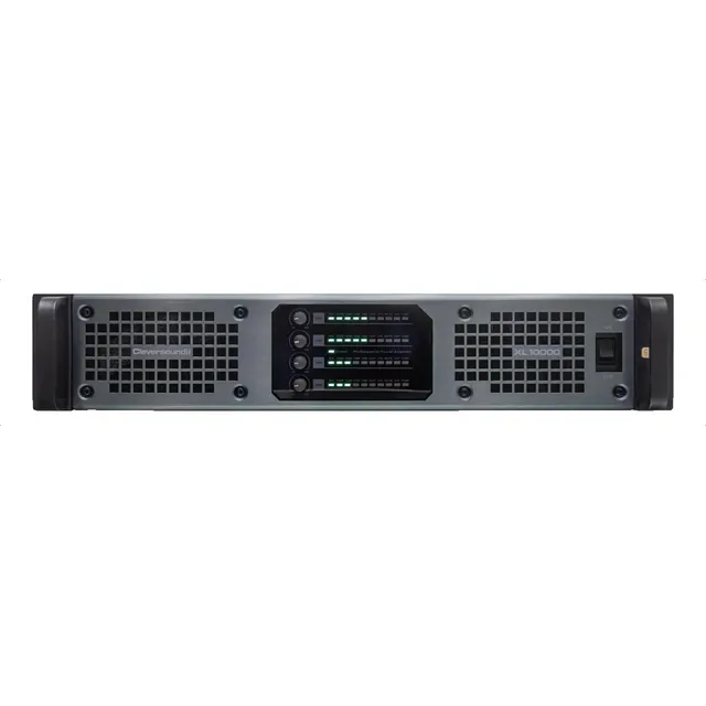 Amplificador Cleversound Xl 10000 Color Negro Potencia de salida RMS 10000 W