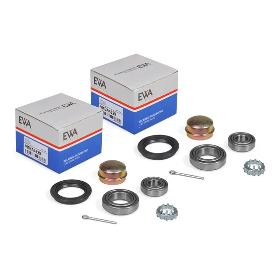 Rodamiento Trasero Vw Gol Senda Gacel Gol Power Kit X 2