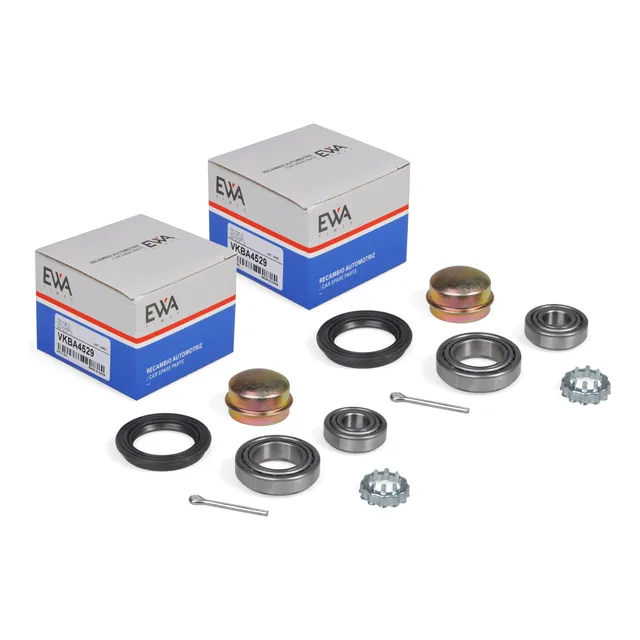 Rodamiento Trasero Vw Gol Senda Gacel Gol Power Kit X 2