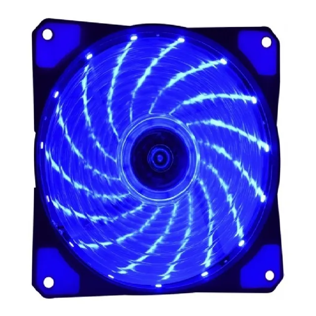 Ventilador Naceb Na 0920a 120mm 1200 Rpm Azul 15led /v /vc