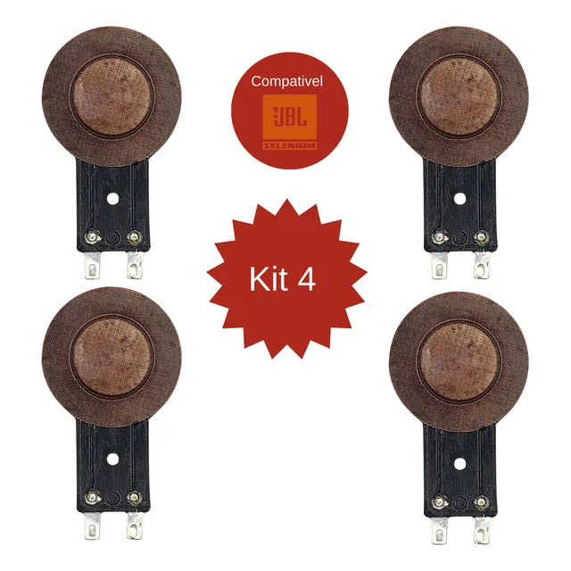 Kit 4x Reparo Driver Para Selenium Jbl Dt 150/d100 Forceone