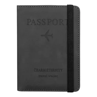 Portapasaporte Protector Documento Tarjetero Rfid Billetera Portapasaporte Protector Documento Tarjetero Rfid Billetera