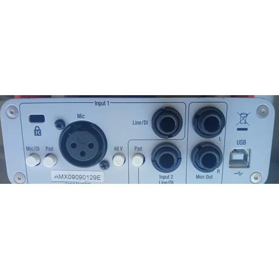 Interface Digidesign Mbox 2 - Branco - Usado