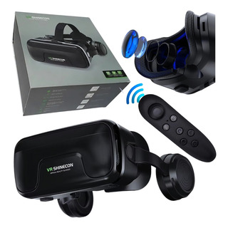 Óculos Realidade Virtual Vr Shinecon 10.0 + 2 Controle Óculos Realidade Virtual Vr Shinecon 10.0 + 2 Controle