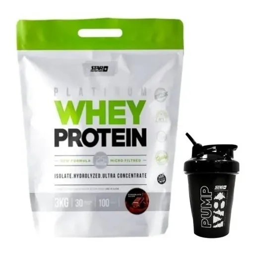 Whey Protein Isolate Star Nutrition X 3kg + Vaso Mezclador
