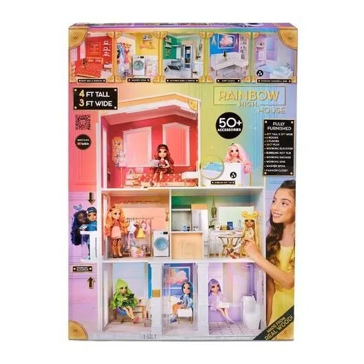 Casa Raimbow Higt Dollhouse