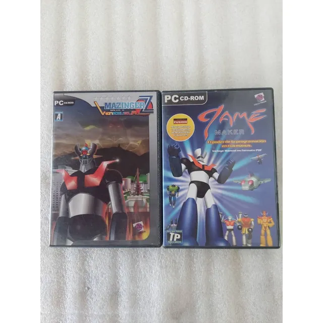 Juegos Mazinger Para Pc Usados Como Nuevos A $20 Cada Uno