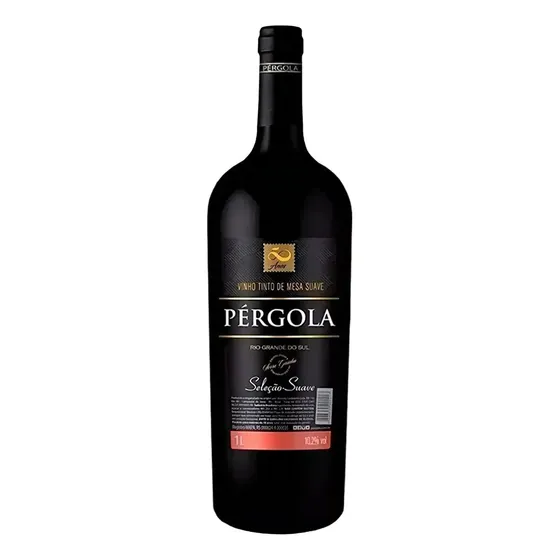 Vinho Tinto Suave Seleção Pérgola 1 Litro