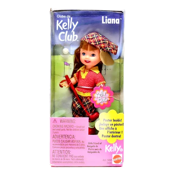 Muñeca Barbie Kelly Club Golfer Liana Mattel Año 1999