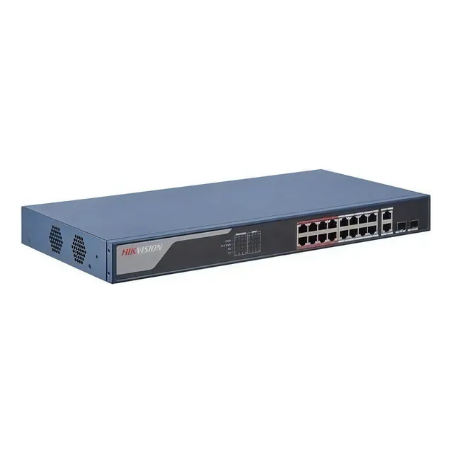 Switch Monitoreable Hikvision Ds-3e1318p-ei 16 Puertos /v
