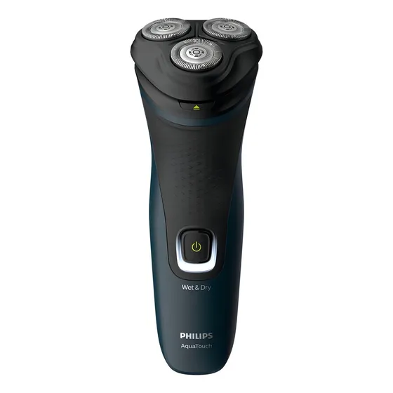 Afeitadora Philips AquaTouch 1000 S1121 azul malibú 220V