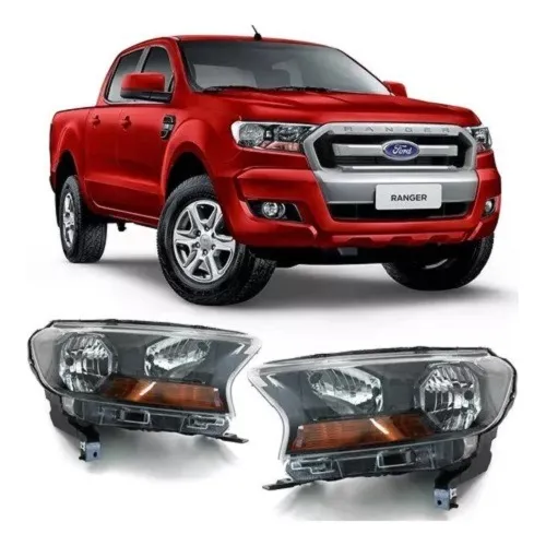 Faro Delantero Derecho Ford Ranger Xls 2021 2022 2023 Orig